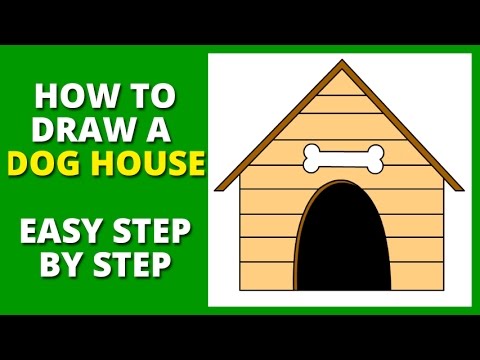 480x360 How To Draw A Dog House Step By Step