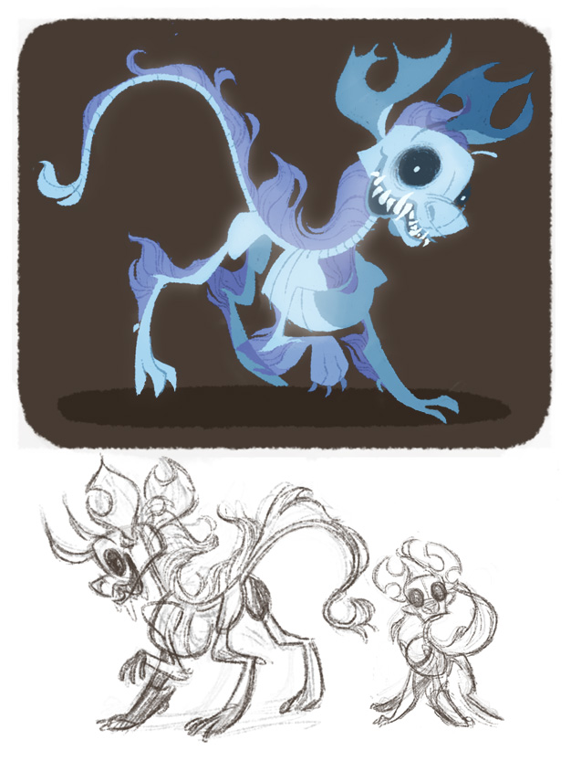 626x833 My Little Skeleton Dog By Otherwise