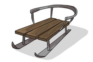 300x200 How To Draw A Sled