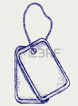332x450 Stencils Of Dog Tags Illustration Royalty Free Cliparts, Vectors