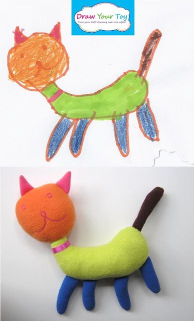 388x640 20 Best Plush Toys From Kid's Drawing! Images On Kid