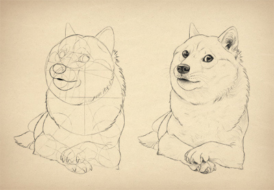 400x277 Such Tutorial, Many Fun How To Draw Doge!