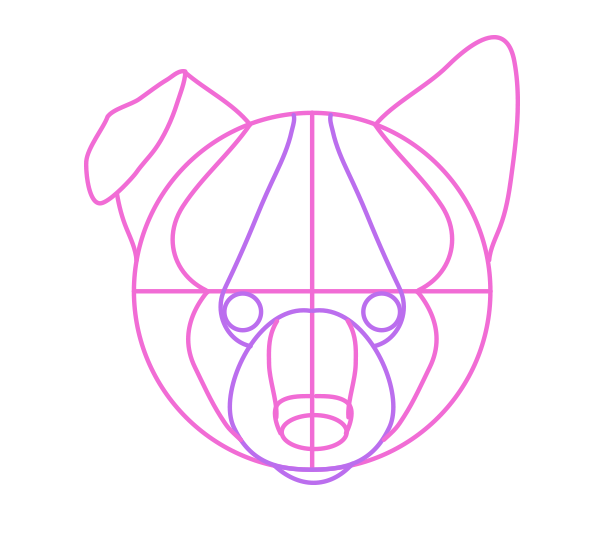 600x538 How To Draw Animals Dogs And Wolves, And Their Anatomy