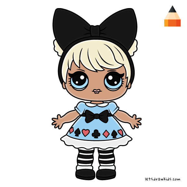 600x600 How To Draw Lol Surprise Doll Curious Qt