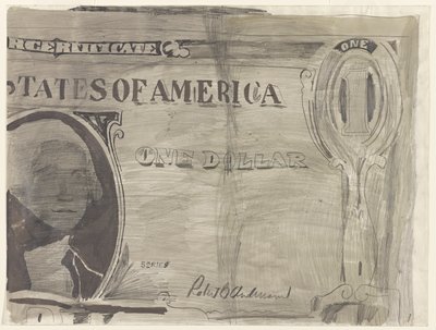 400x303 One Dollar Bill, Andy Warhol Mia