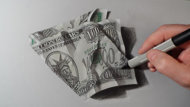640x360 How To Draw One Million Dollar Bill