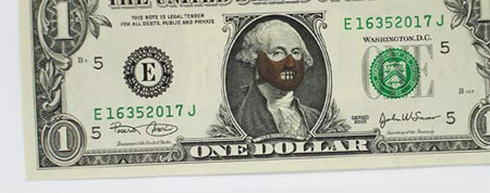 450x178 One Dollar Bill Art
