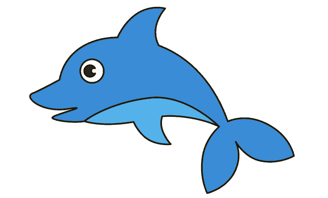 662x400 Photos Cartoon Drawings Of Dolphins,
