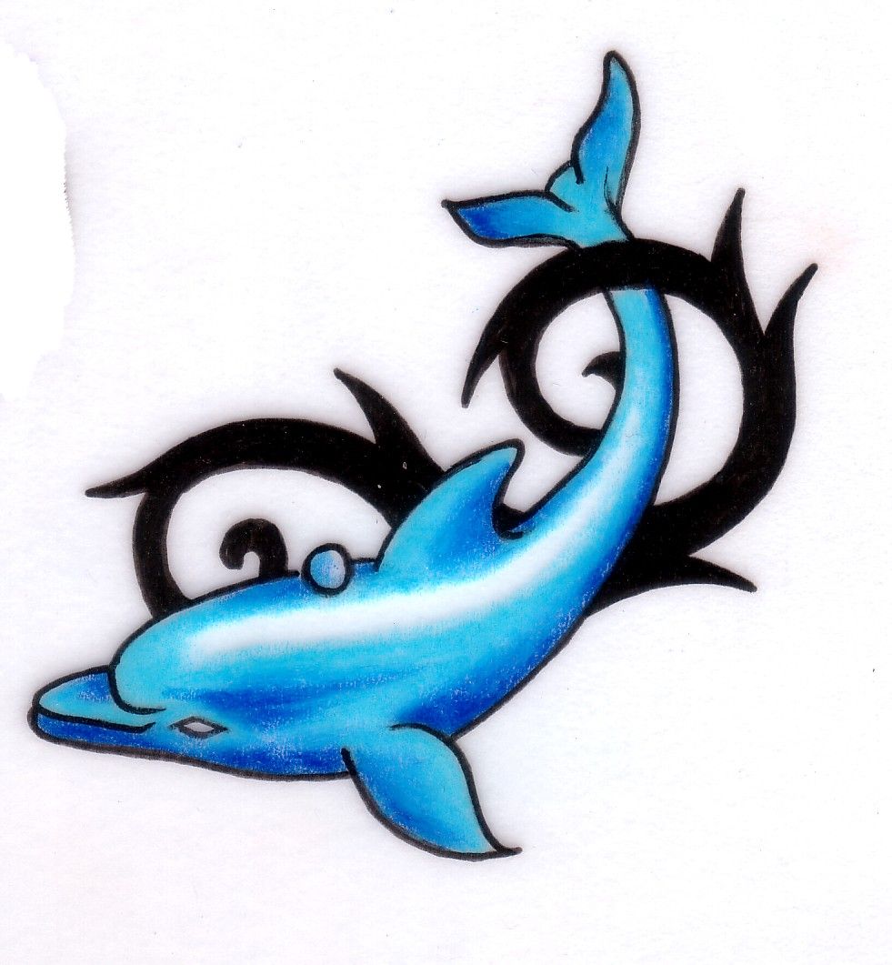 981x1061 Dolphin Tattoos