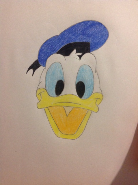 478x640 How To Draw Donald Duck