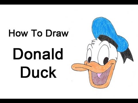 480x360 How To Draw Donald Duck