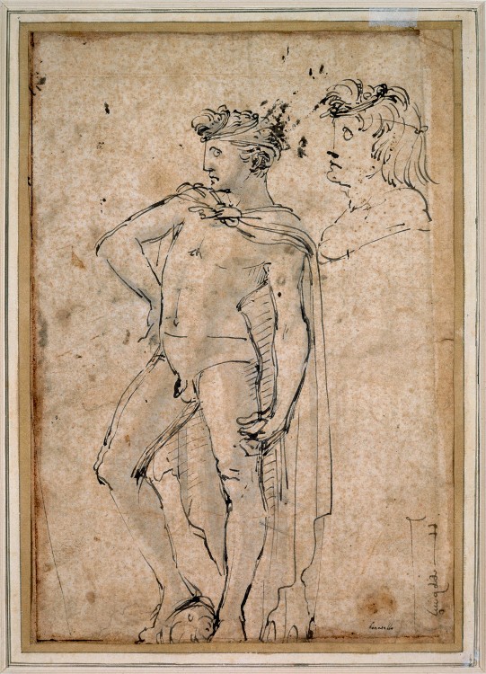 541x750 David, Donatello, Ca1450, Pen And Brwon Ink On Paper, 288x204mm