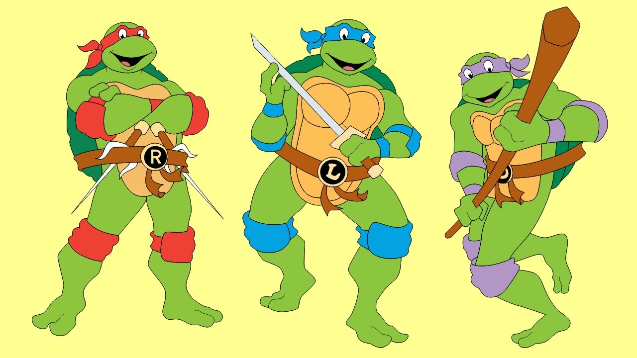 1280x720 How To Draw Ninja Turtles Characters