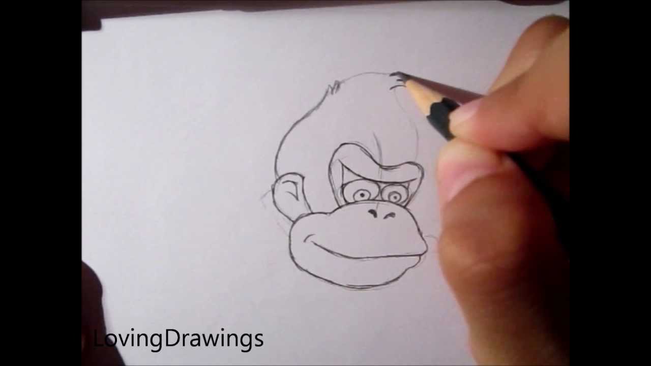 1280x720 Learn To Draw Donkey Kong (Request)