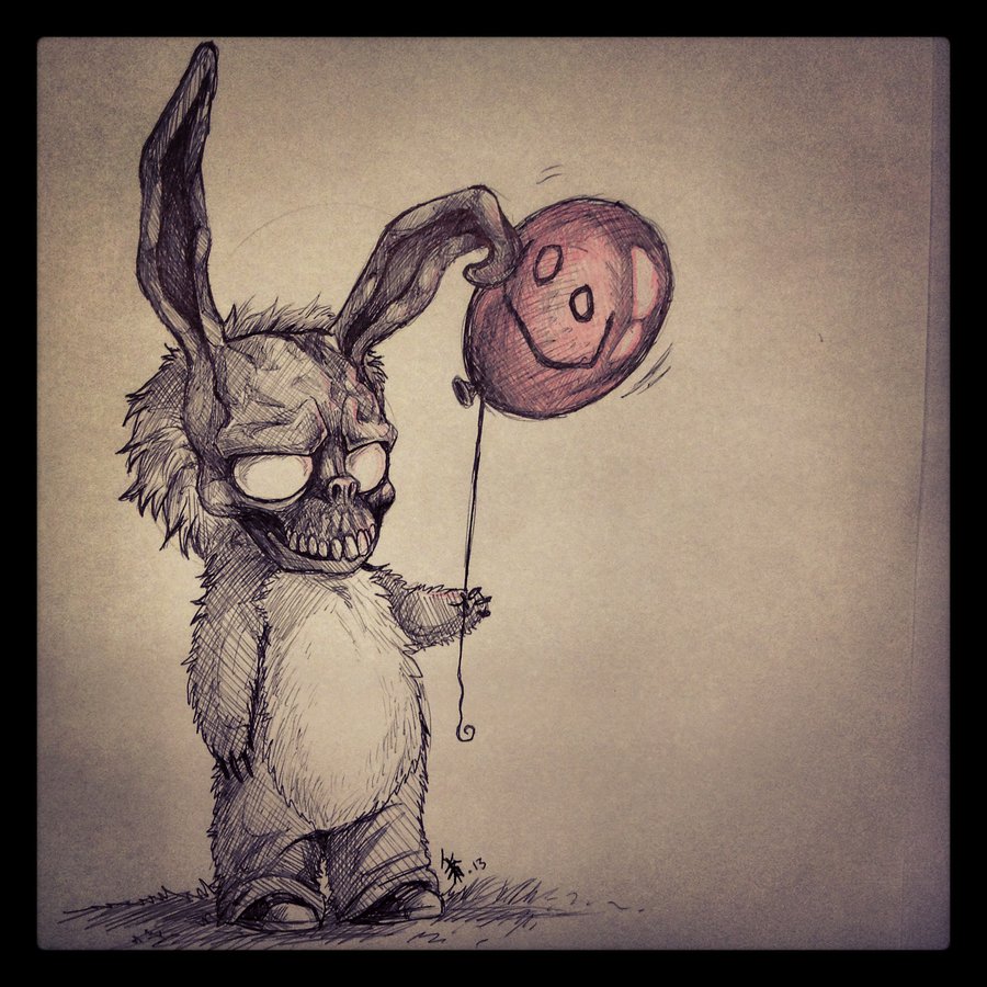 900x900 Fanart Frank The Bunny By On @