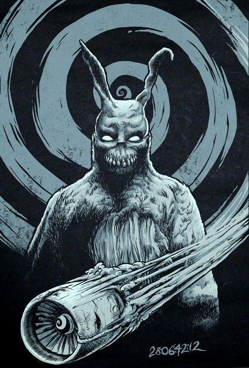 500x737 Donnie Darko Frank Drawing
