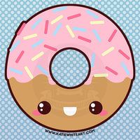 200x200 Cute Donut Drawing
