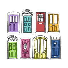 236x236 Architectural Drawings Of Doors By Annie Standard Drawing