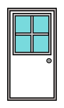 250x418 Drawing A Cartoon Door