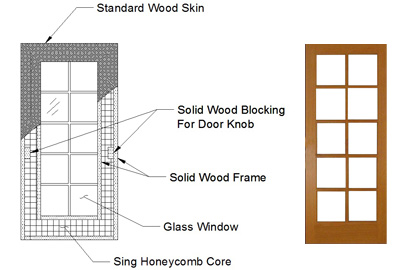 404x270 Sing Core French Door Architectual Drawing