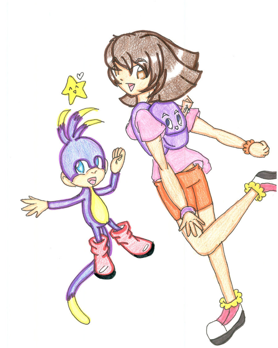900x1126 Dora And Boots. By Inoune
