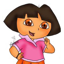 220x220 Dora Coloring Pages, Drawing For Kids, Videos For Kids, Reading