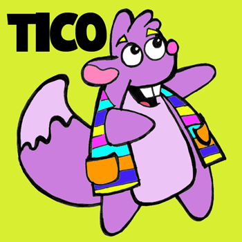 350x350 How To Draw Tico From Dora The Explorer With Step By Step Drawing