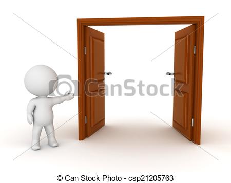 450x357 Contemporary Open Double Door Drawing K On Decor Amazing Open