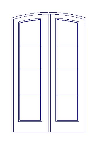 330x484 How Can I Create A French (Double Door) With An Eyebrow Top