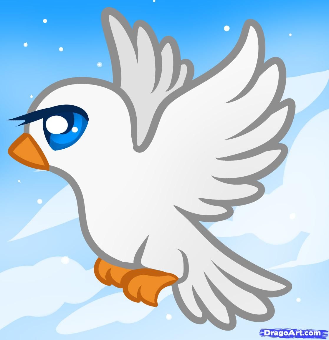 1117x1155 How To Draw A Dove For Kids Crafts Tutorials And Craft