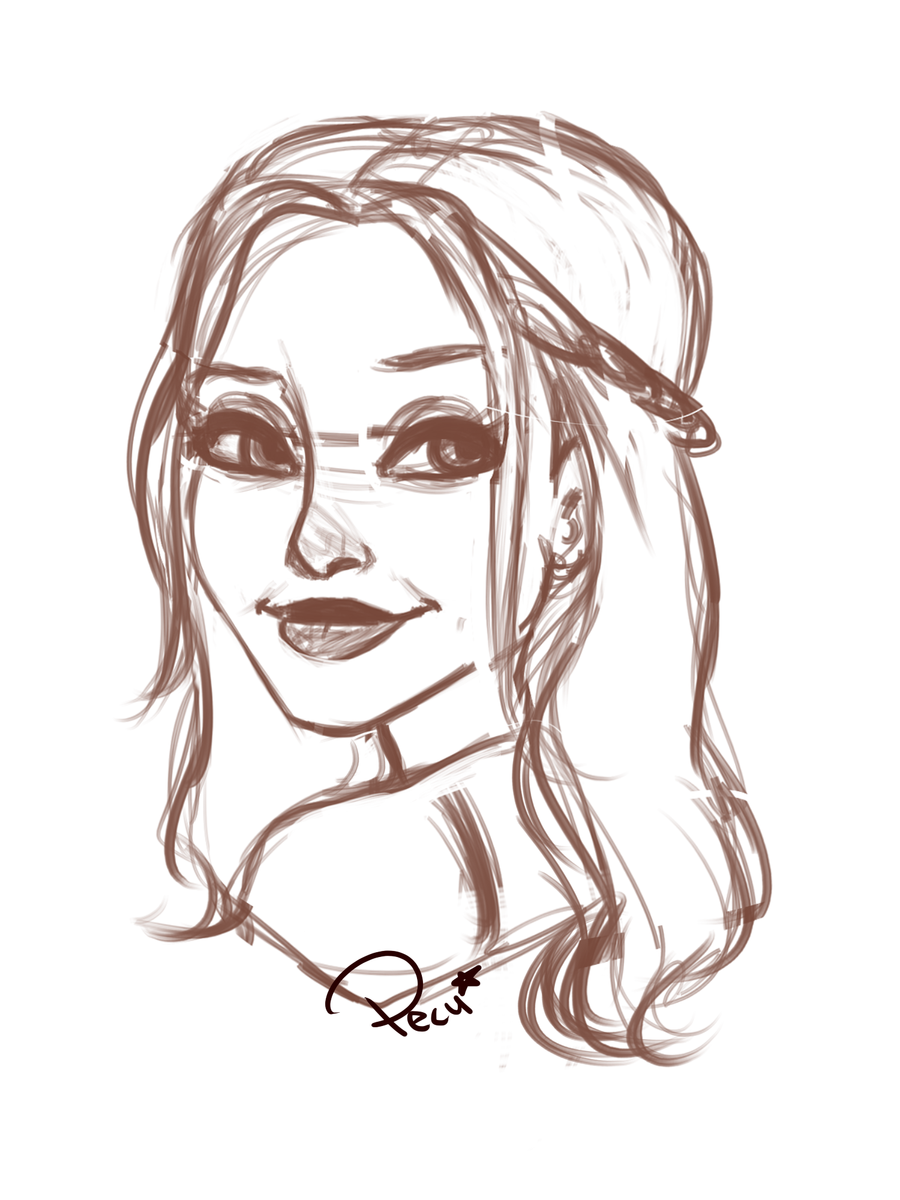 900x1200 Dove Cameron Sketch By Peculiar Star