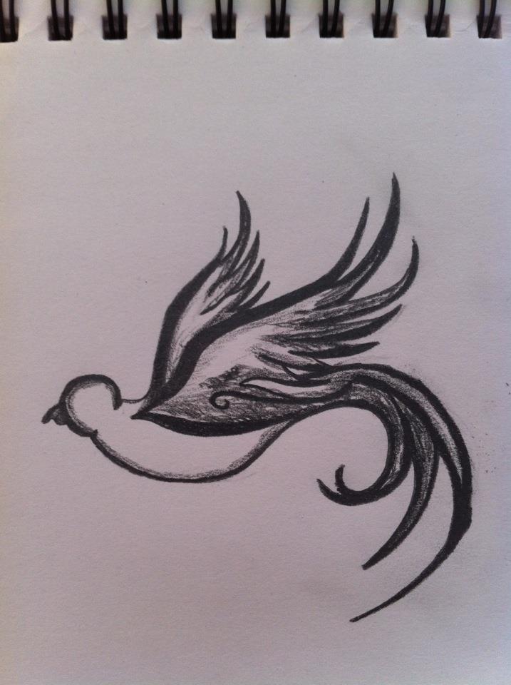 717x960 Dove Drawing By Rodjij