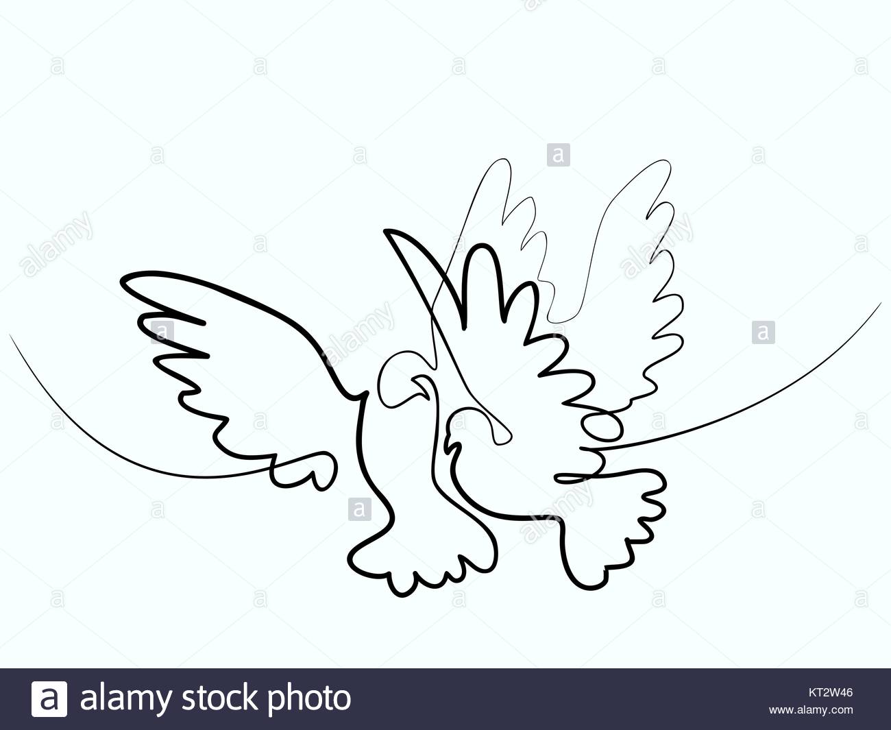 1300x1065 Dove Flying Two Pigeons Logo Stock Vector Art Amp Illustration