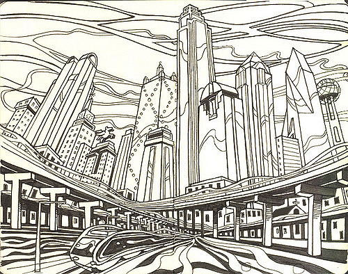 500x394 Downtown Dallas Susan Rudat