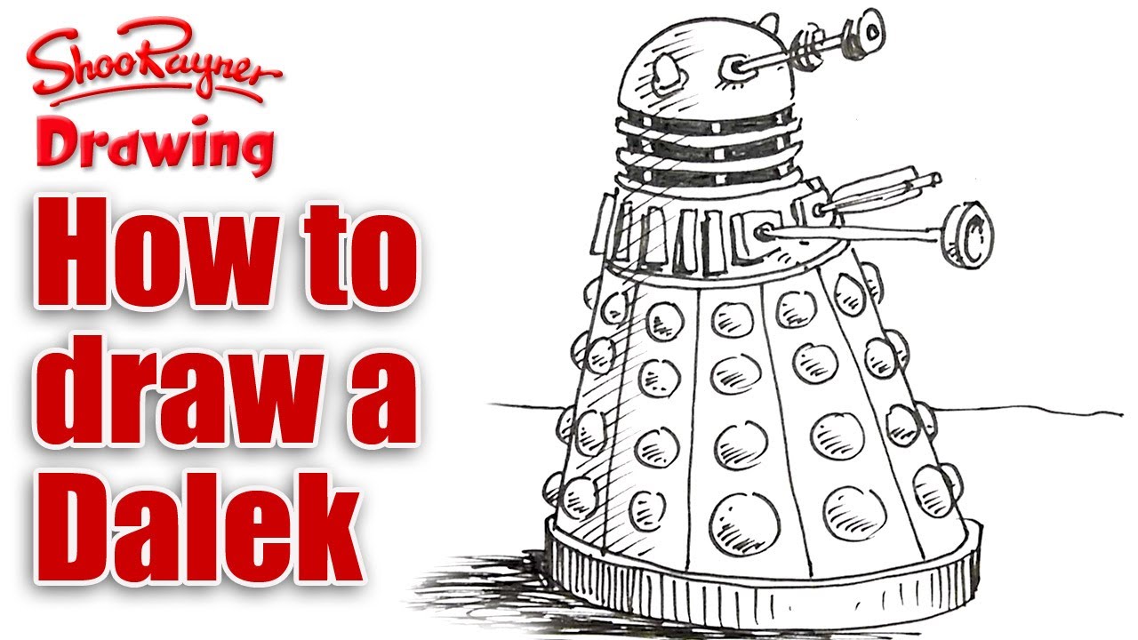 1280x720 How To Draw A Dalek