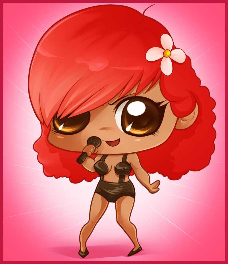 797x922 How To Draw Chibi Rihanna By Dragoart