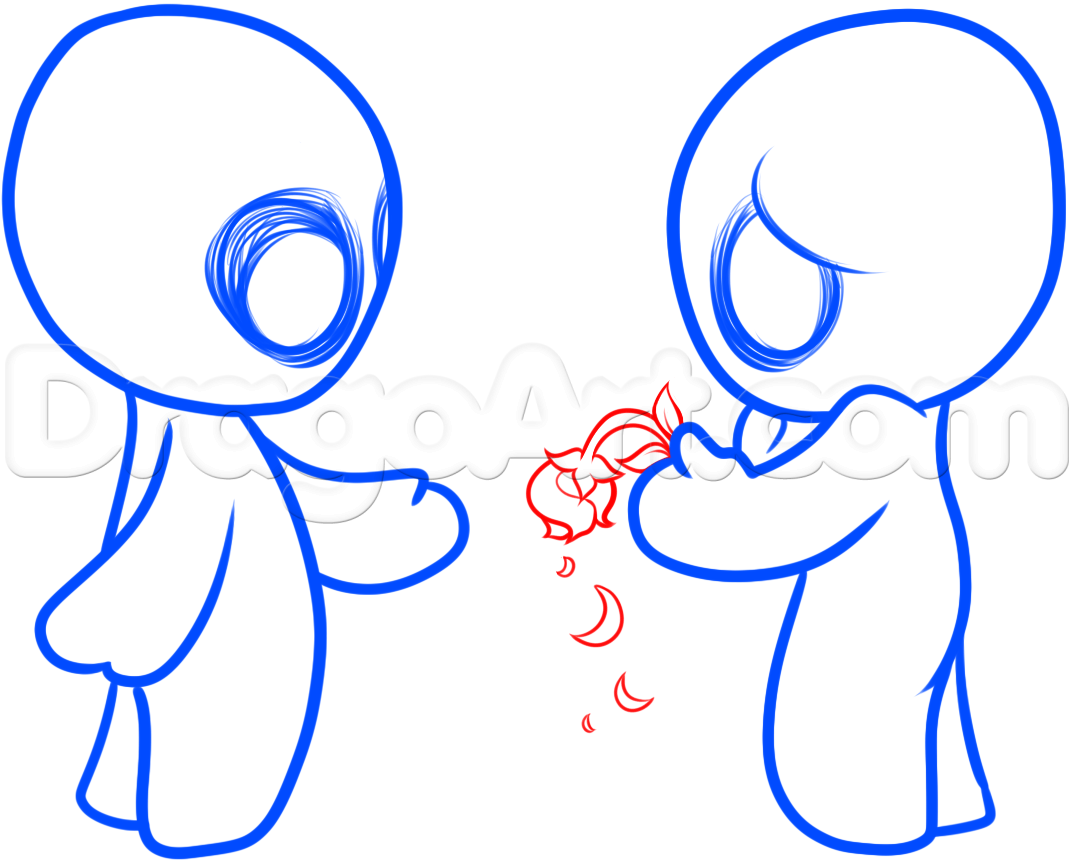 1074x866 How To Draw Forbidden Love By Dawn On Dragoart Drawing