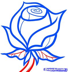 236x248 How To Draw A Simple Rose