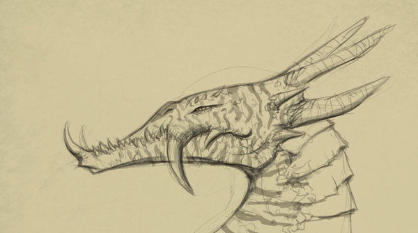 600x335 How To Draw Sabre Tooth Dragon