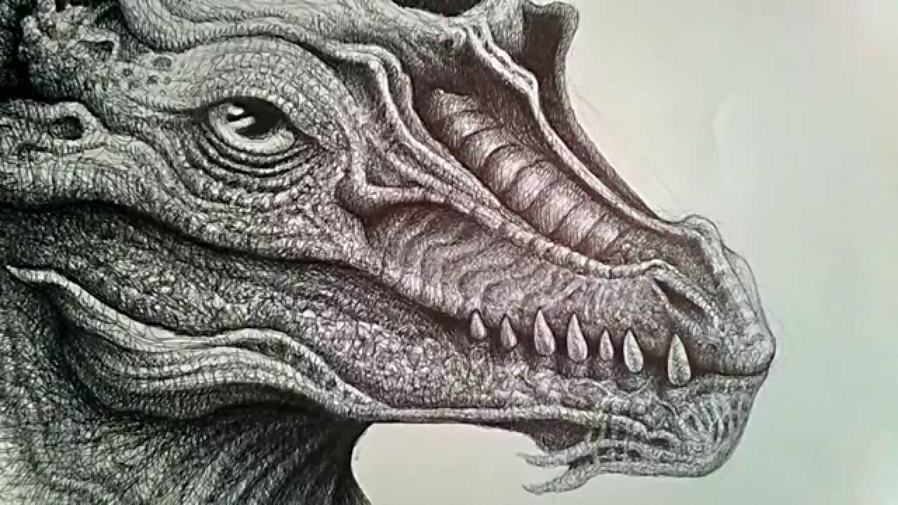 1280x720 Drawing A Dragon.