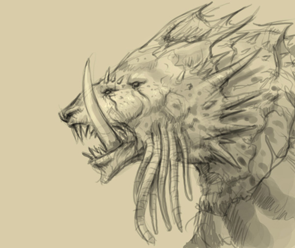 600x504 How To Draw Volcanic Dragon