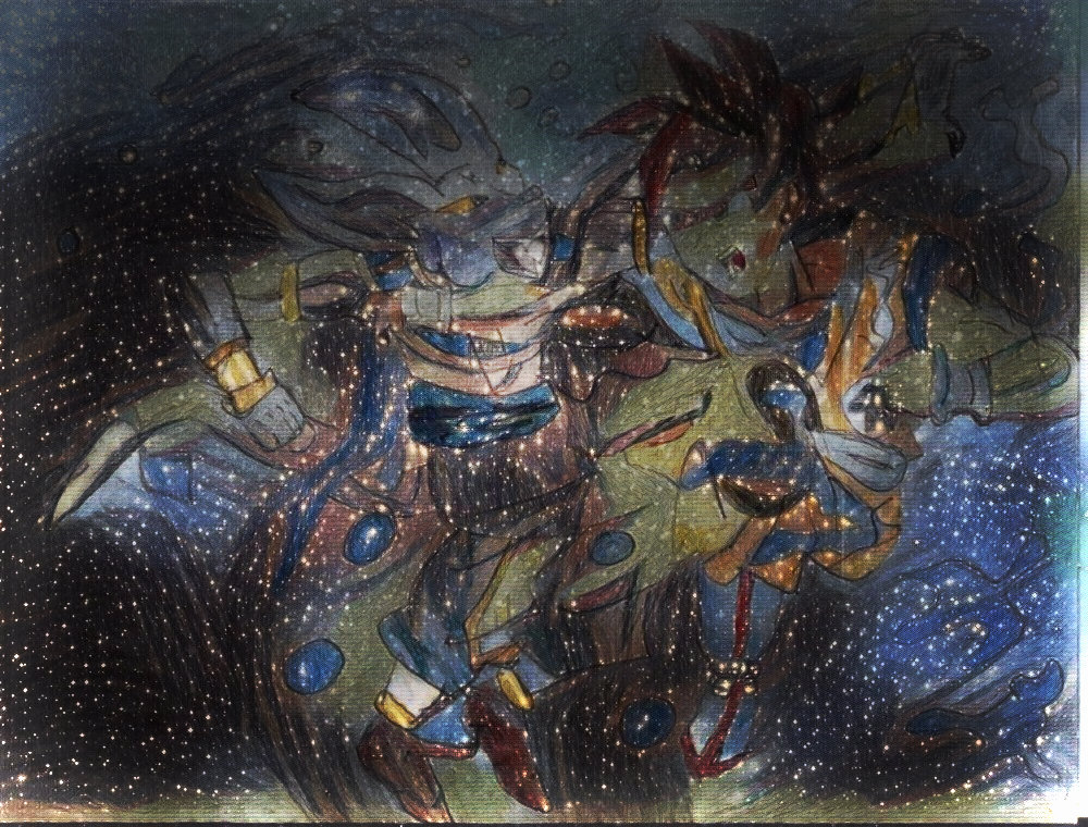 1000x760 Dragon Ball Super Drawing B.h Art By Br77111