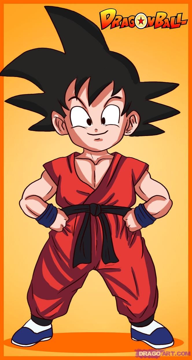 664x1244 Dragon Ball Son Goku