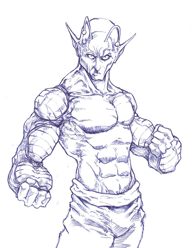 792x1008 Piccolo Dragon Ball Z By Chrisozfulton