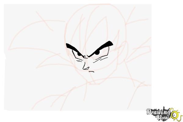 600x400 How To Draw Goku