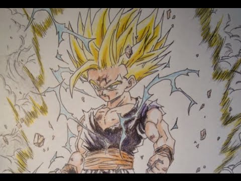 480x360 Drawing Ssj2 Gohan