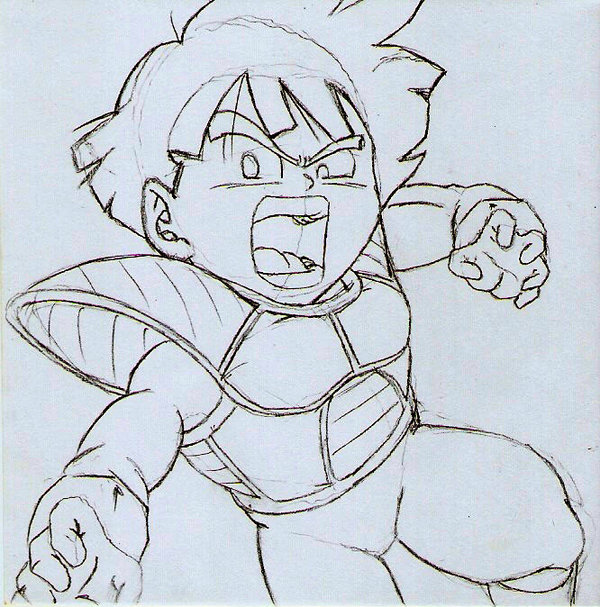 600x607 Gohan Sketch Dragonball Z Dragon Ball And Comic
