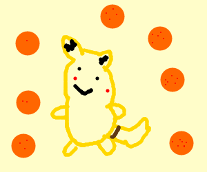 300x250 Pikachu Has The Seven Dragon Balls