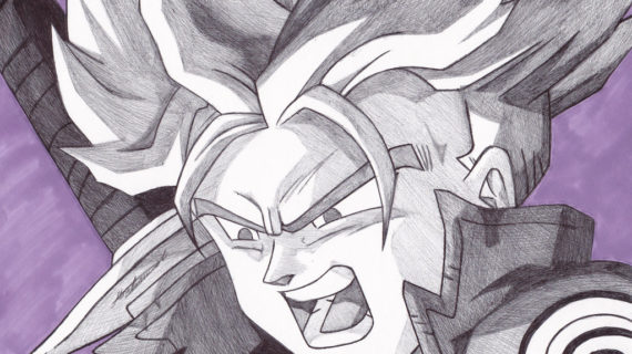 570x320 Tag Dragon Ball Z Kid Trunks Drawing