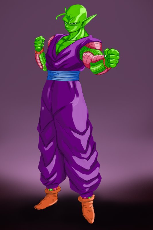 533x800 Learn How To Draw Piccolo From Dragon Ball Z (Dragon Ball Z) Step